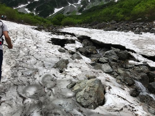 奥穂高岳登山 涸沢ヒュッテ