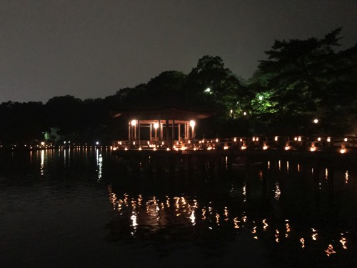 燈花会 浮見堂