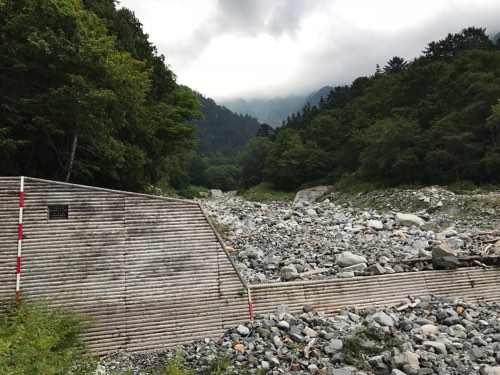 槍ヶ岳 白出沢出会